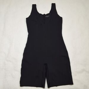 Bodysuit Shorts Black Color Size XL